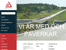 Tablet Screenshot of ntf.se
